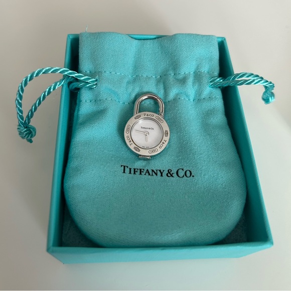 Tiffany & Co. Jewelry - Tiffany & Co. Watch Clock Padlock Charm